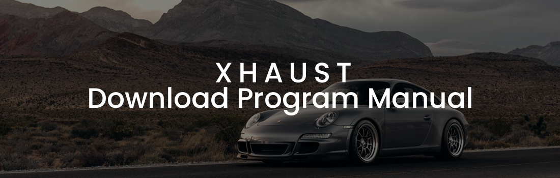 XHAUST Download Program Manual